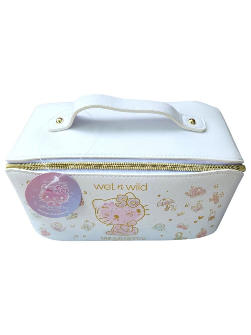 Wet n Wild Hello Kitty 50th Anniversary Cosmetic Bag New w/Tag